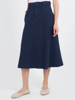 A.P.C. - Laurie Skirt in Dark Navy