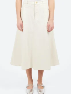 A.P.C. - Laurie Skirt in Off White