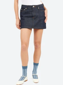 A.P.C. - Mini Skirt in Indigo