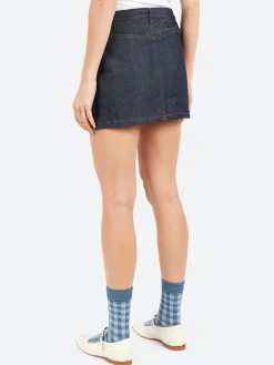 A.P.C. - Mini Skirt in Indigo