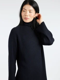 A.P.C. - Prisca Dress in Dark Navy