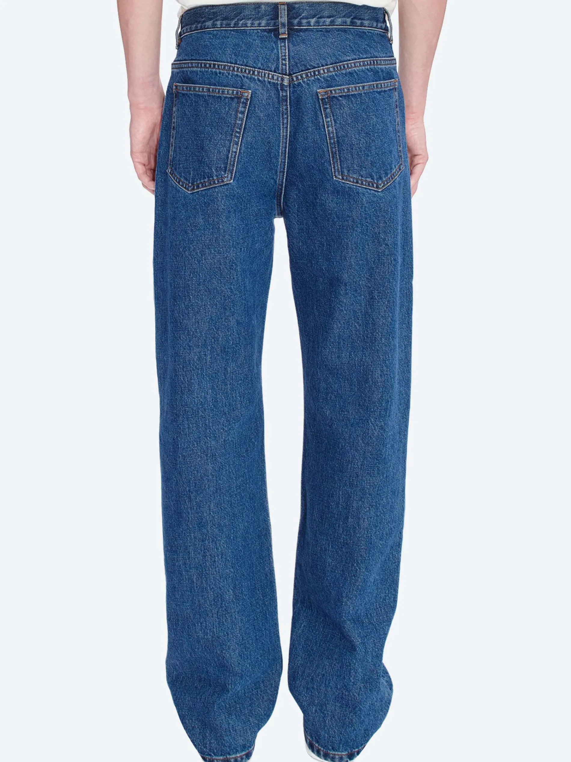 A.P.C. - Relaxed H Jean in Washed Indigo
