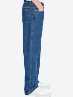 A.P.C. - Relaxed H Jean in Washed Indigo