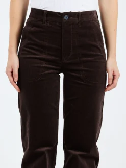A.P.C. - Seaside Pant in Dark Brown