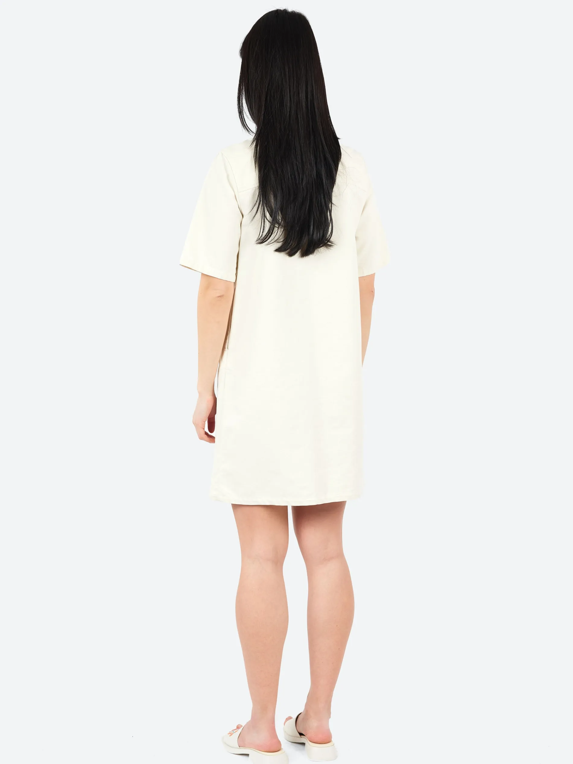 A.P.C. - Selia Dress in Blanc Casse