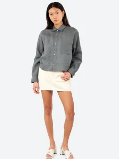 A.P.C. - Sophie Shirt in Anthracite