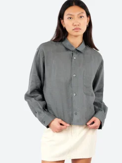 A.P.C. - Sophie Shirt in Anthracite