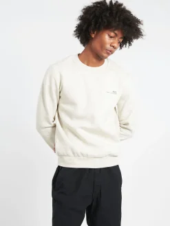 A.P.C. - Standard Item Sweatshirt in Ecru Chine