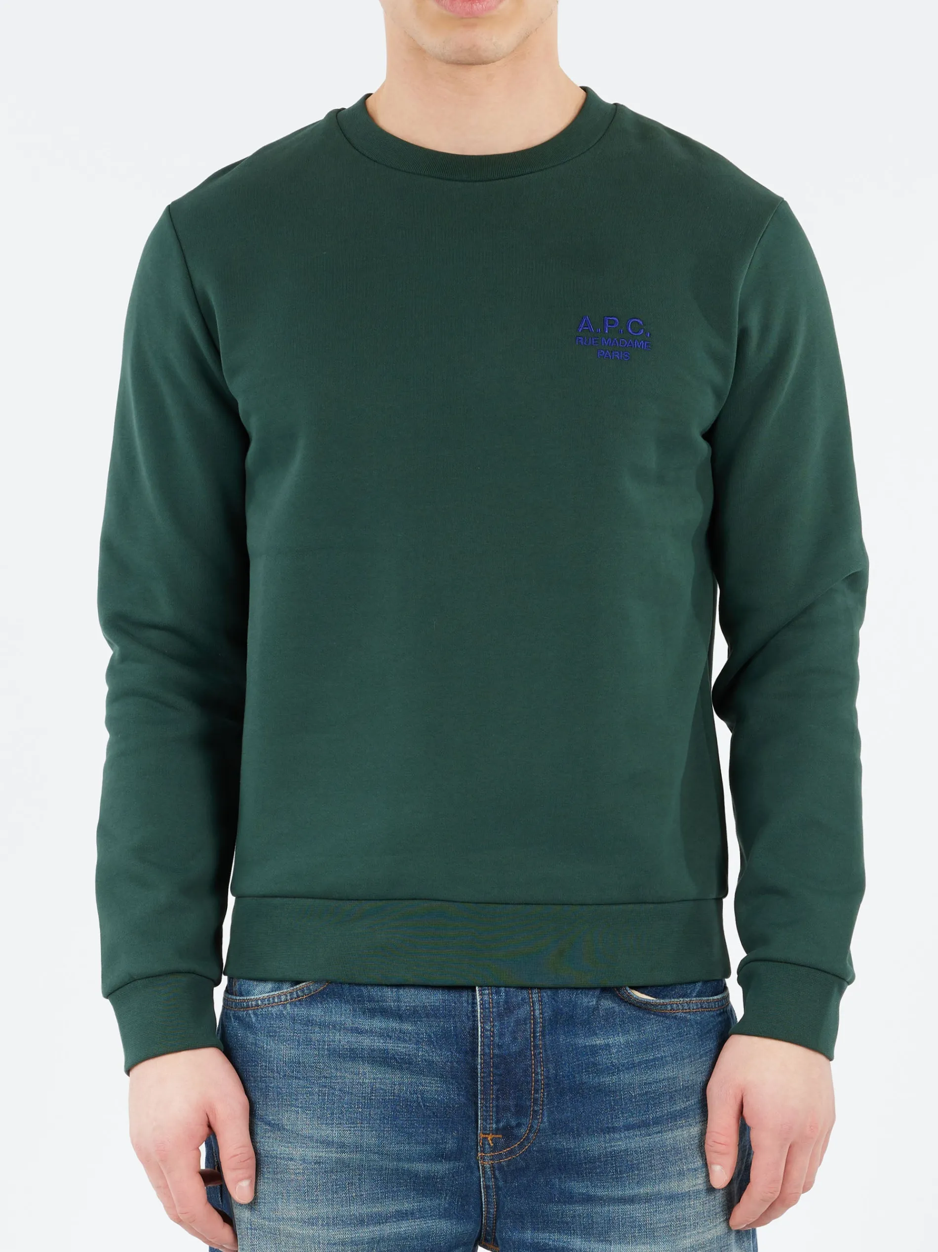 A.P.C. - Sweat Rider in Pine Green