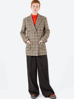 A.P.C. - Valesca Pant in Dark Brown