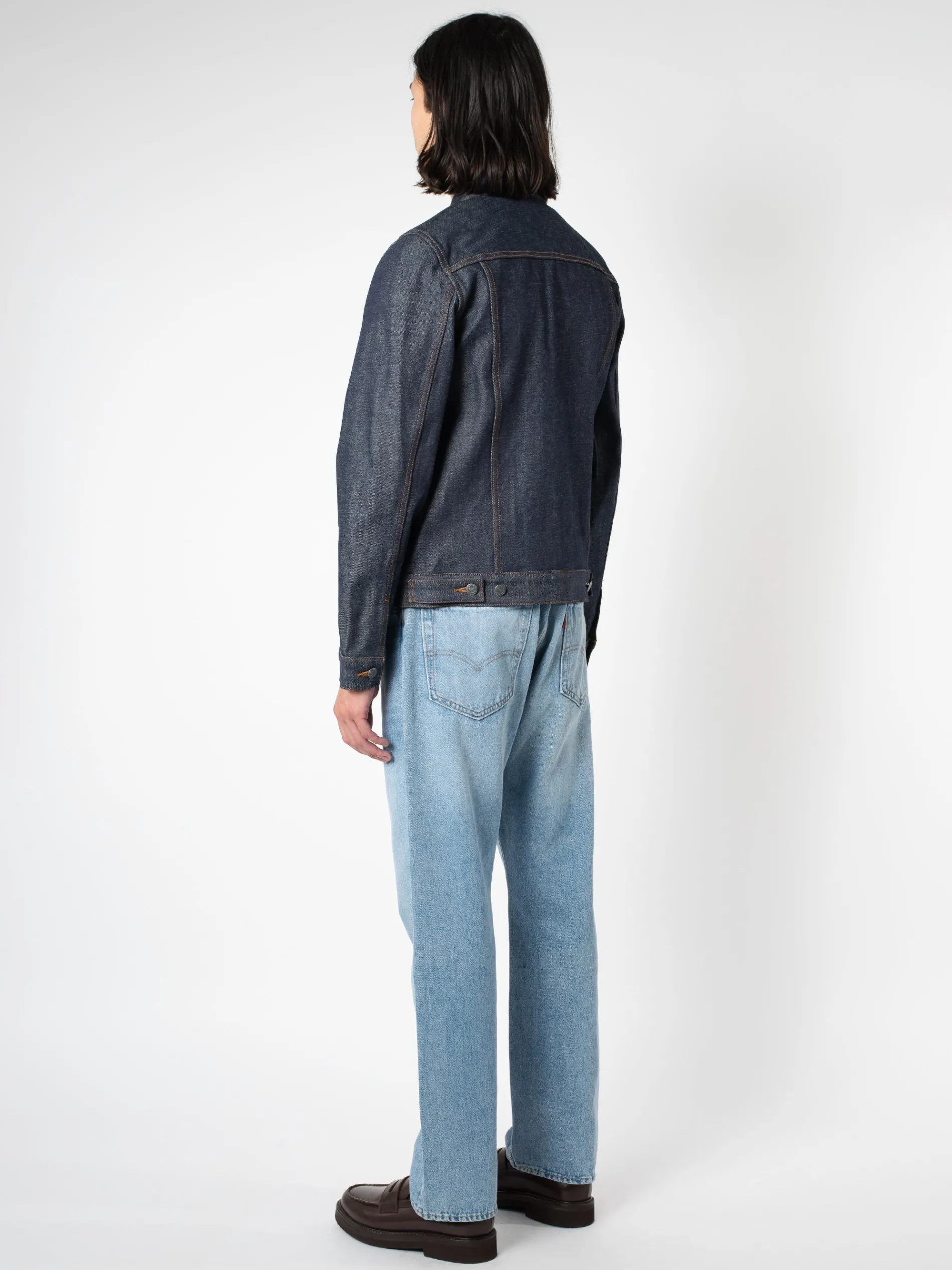 A.P.C. - Work Jean Jacket in Indigo Raw Denim