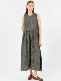 ApuntoB - P1934 Dress in Blue Military Green