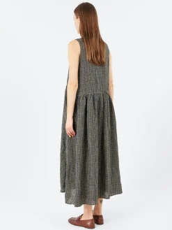 ApuntoB - P1934 Dress in Blue Military Green