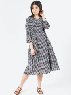 ApuntoB - P1959 Dress in Denim Poppy