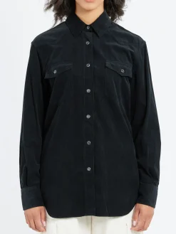 Aspesi - Corduroy Shirt in Black