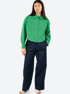 Aspesi - Cotton Poplin Pants in Navy