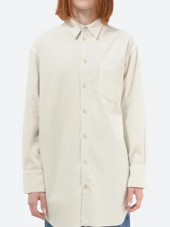 Aspesi - Garment-Dyed Corduroy Shirt in Natural