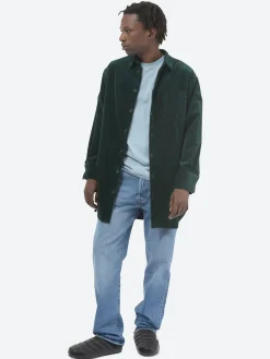 Aspesi - Garment-Dyed Corduroy Shirt in Verde