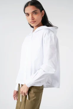 Aspesi - Hooded Shirt in White