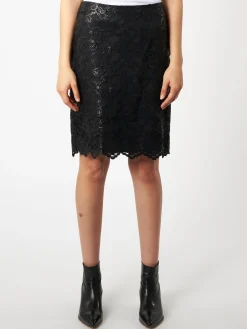 Aspesi - Lace Skirt in Black