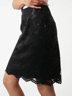Aspesi - Lace Skirt in Black