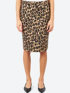 Aspesi - Leopard Print Pencil Skirt in Maculato