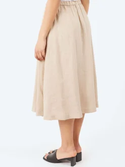 Aspesi - Linen Skirt in Sand