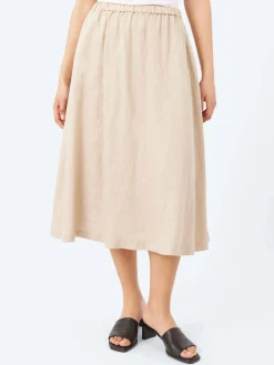 Aspesi - Linen Skirt in Sand