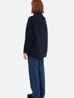 Aspesi - Maglia in Lana Merino Wool in Navy