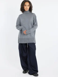 Aspesi - Merino Wool Turtleneck in Grey