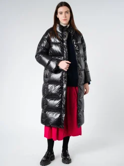 ASPESI - Micro-Ripstop Down Coat in Black