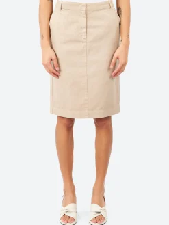 Aspesi - Pencil Skirt in Sand