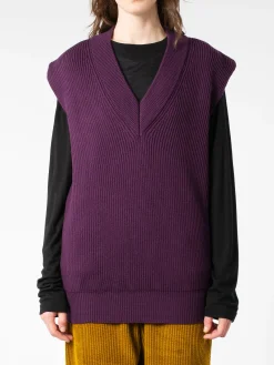 Barena Venezia - Bobby Sweater Vest in Purple
