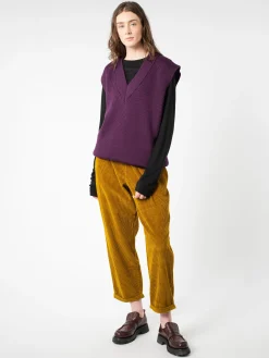 Barena Venezia - Bobby Sweater Vest in Purple