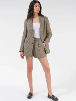 Barena Venezia - Curtis Short in Brown Check