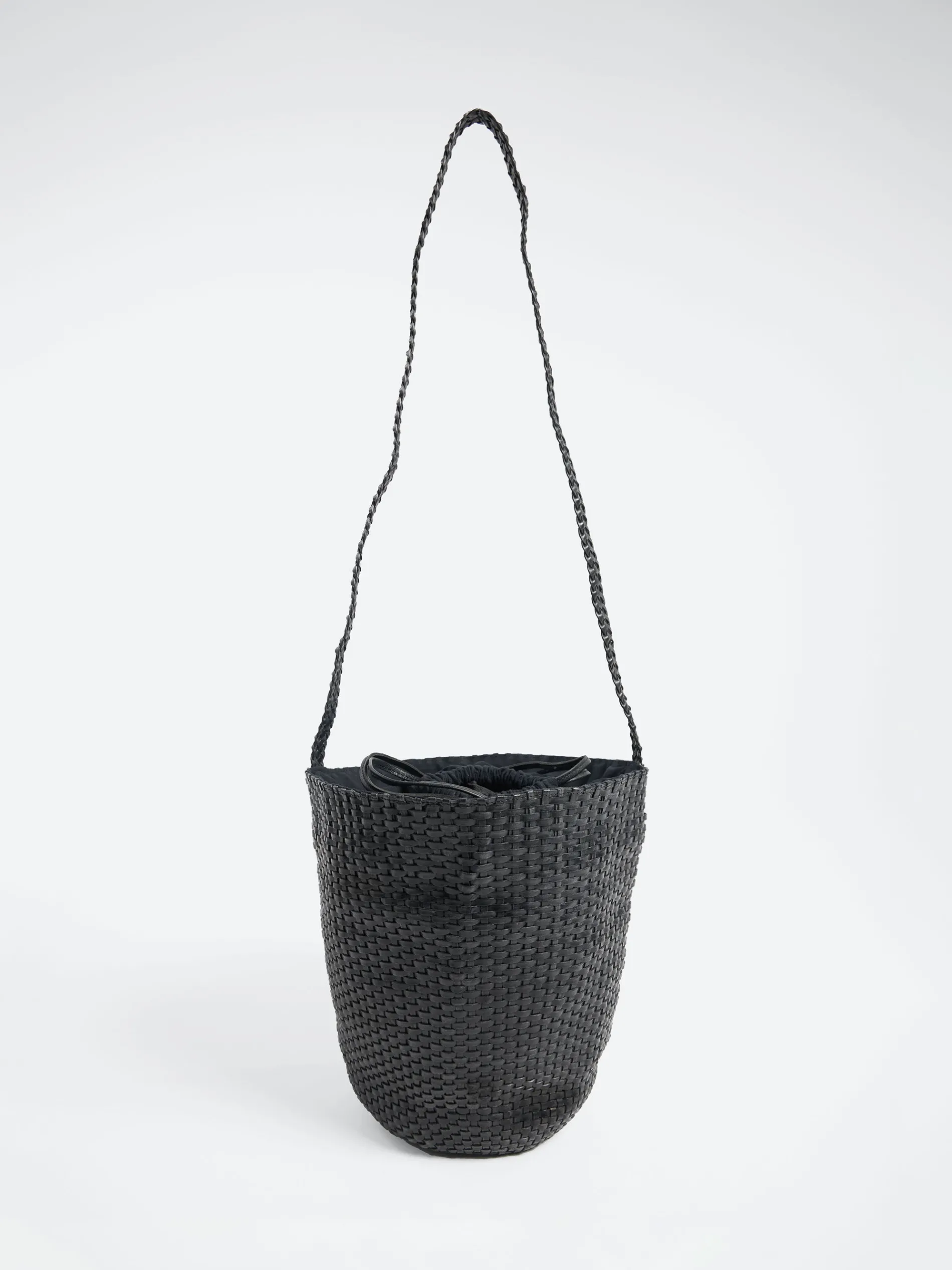 Barena Venezia - Secchiello Braided Bag in Nero