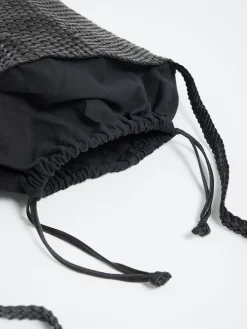 Barena Venezia - Secchiello Braided Bag in Nero