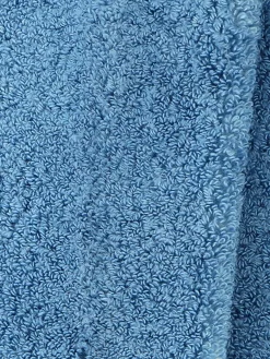 Baserange - Buckle Over Ankle Socks in Mid Isatis Blue