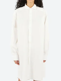 Baserange - Claude Shirt Dress in Undyed