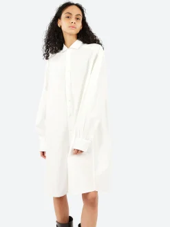 Baserange - Claude Shirt Dress in Undyed