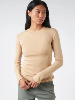 Baserange - Drive Longsleeve in Carl Johan (Beige)