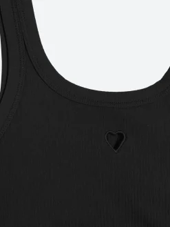 Baserange - Heart Bra in Black