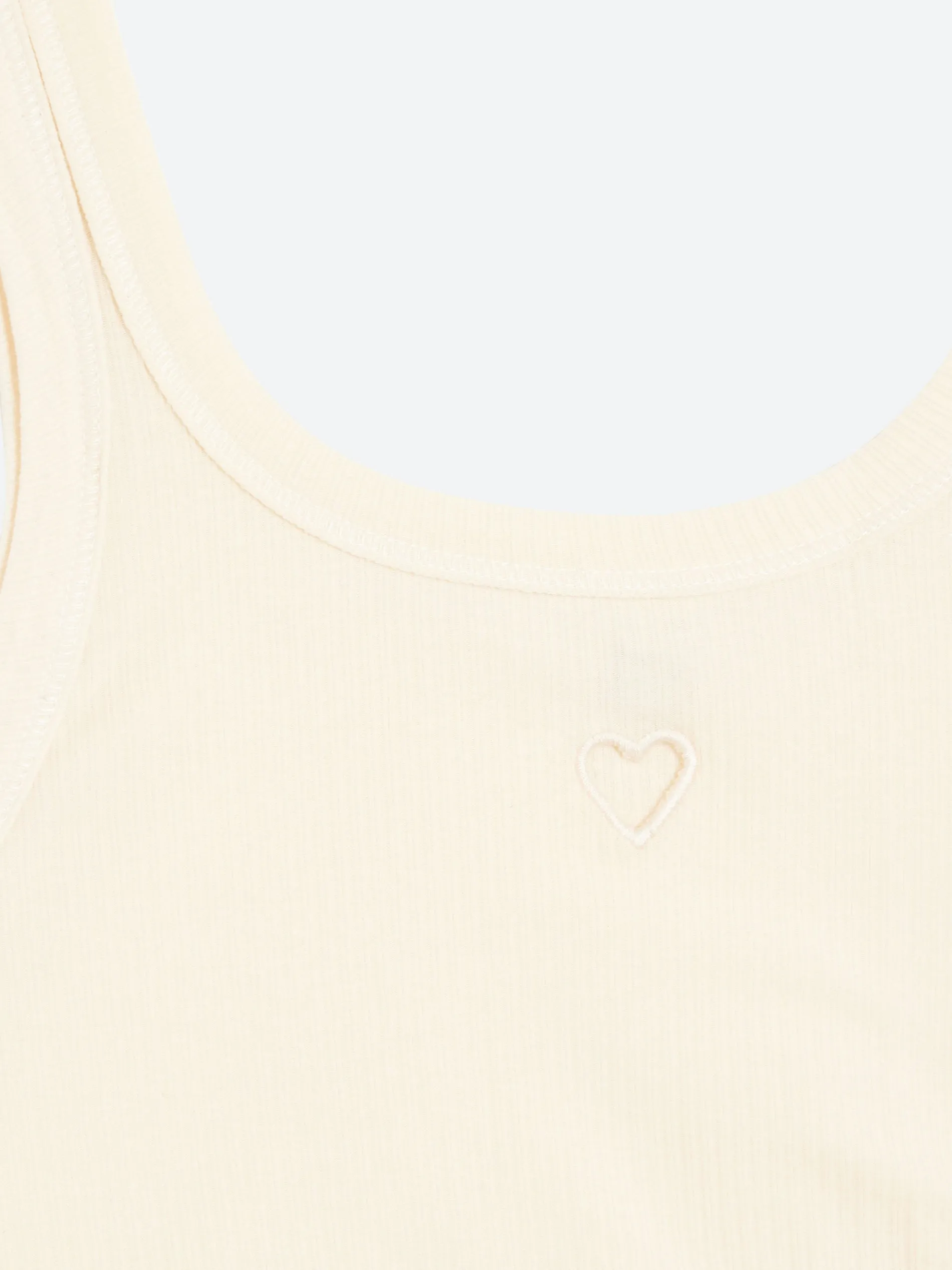 Baserange - Heart Bra in Undyed