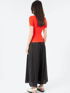 Baserange - Heart Short Sleeve in My Red