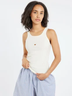 Baserange - Heart Tank in Undyed