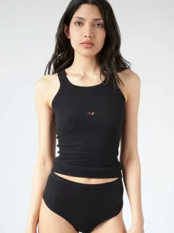 Baserange - Heart Tank in Black