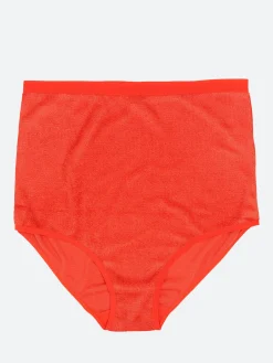 Baserange - Highwaist Bell Pants in Mino Red