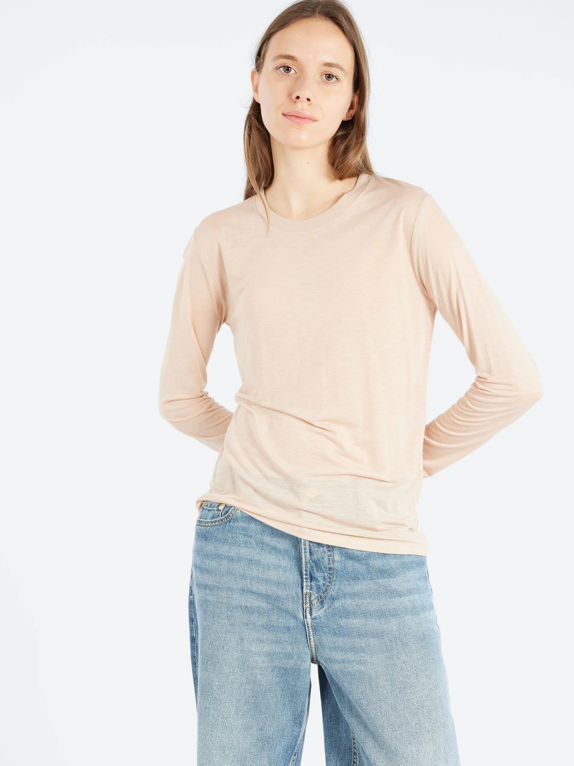 Baserange - Long Sleeve Tee in Haptic