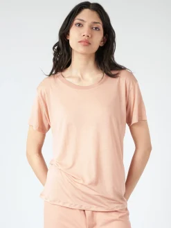 Baserange - Loose Tee in Yu Rose