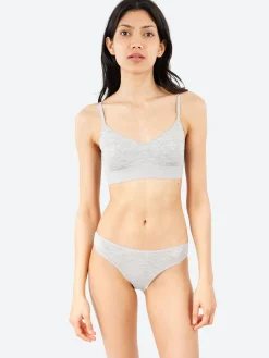 Baserange - Soft Bra in Grey Melange